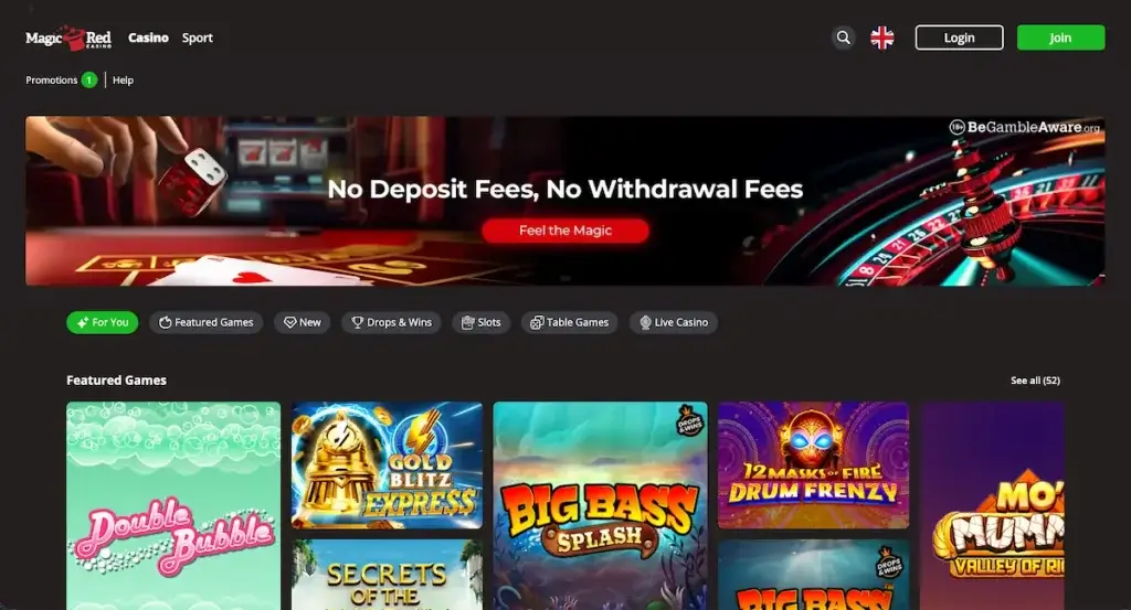 MagicRed casino zonder Cruks