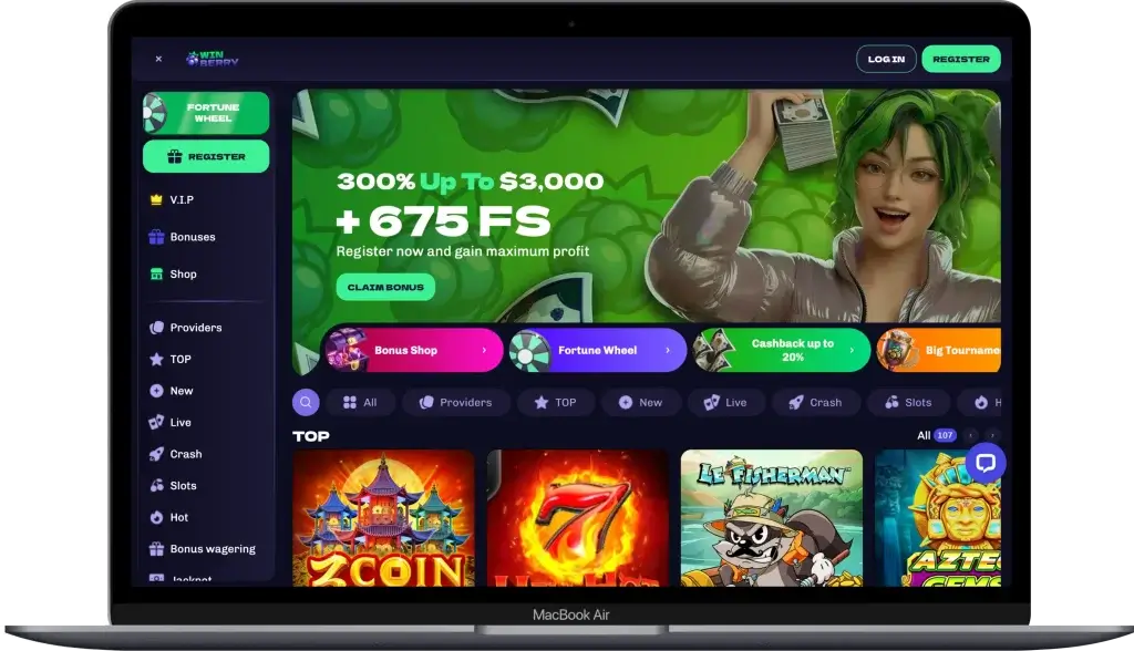 Winberry casino zonder Cruks